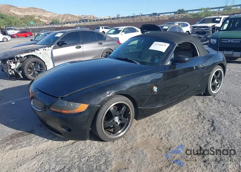 2003 BMW Z4 2.5I from USA, damaged, VIN 4USBT33473LS41745